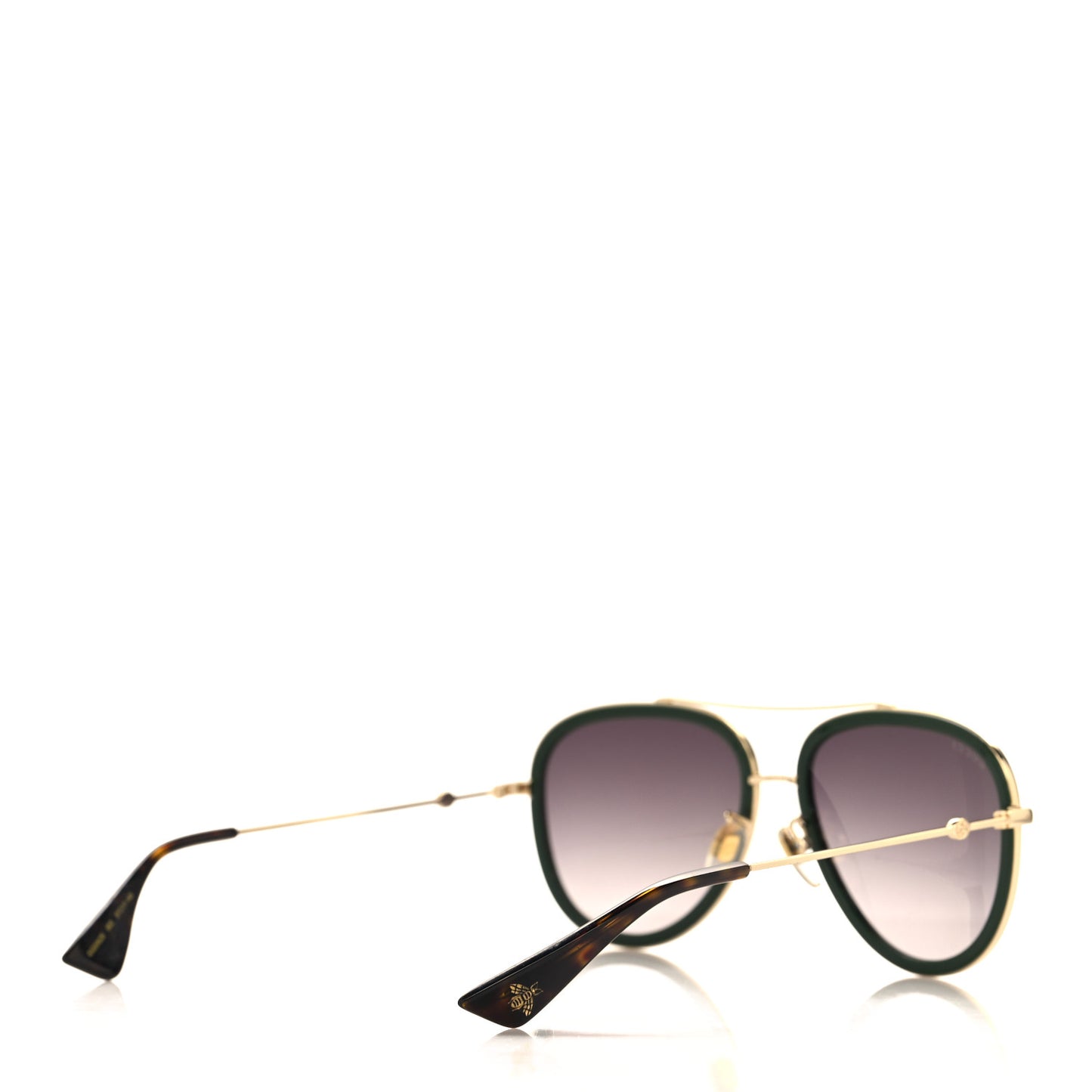 Web Aviator Sunglasses GG0062S Green Red