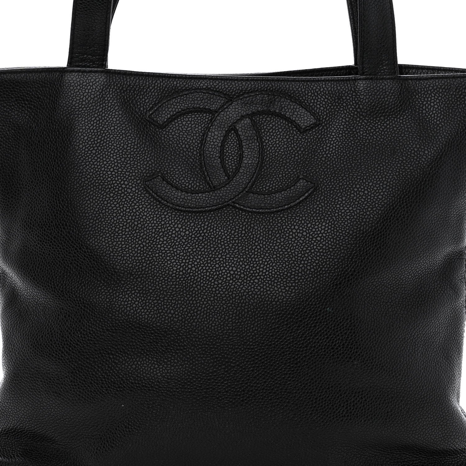Chanel Caviar CC Shoulder Bag Black 8 of 16