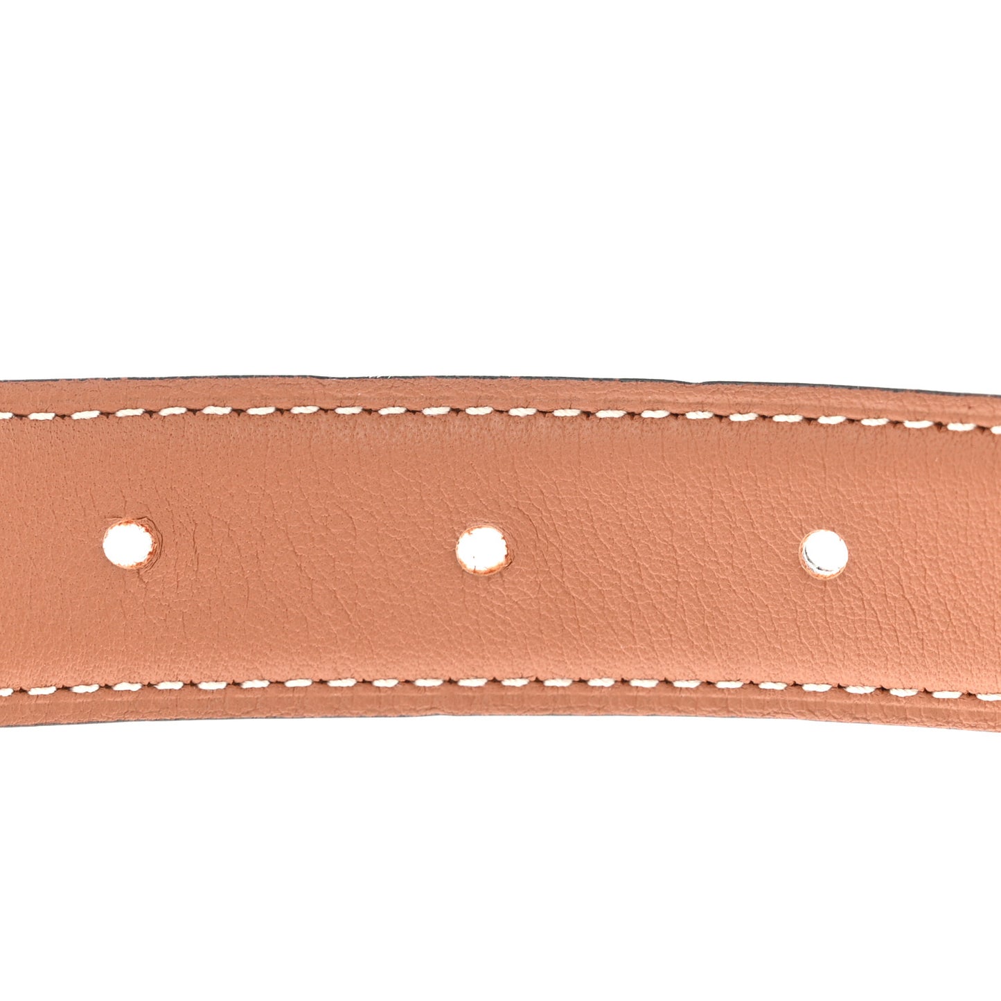 Swift Epsom 24mm H Cursives Belt 80 32 Gold Etoupe
