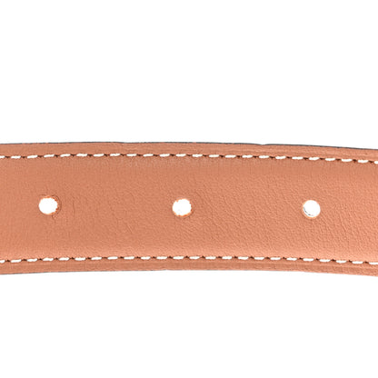 Hermes Swift Epsom 24mm H Cursives Belt 80 32 Gold Etoupe 5 of 6