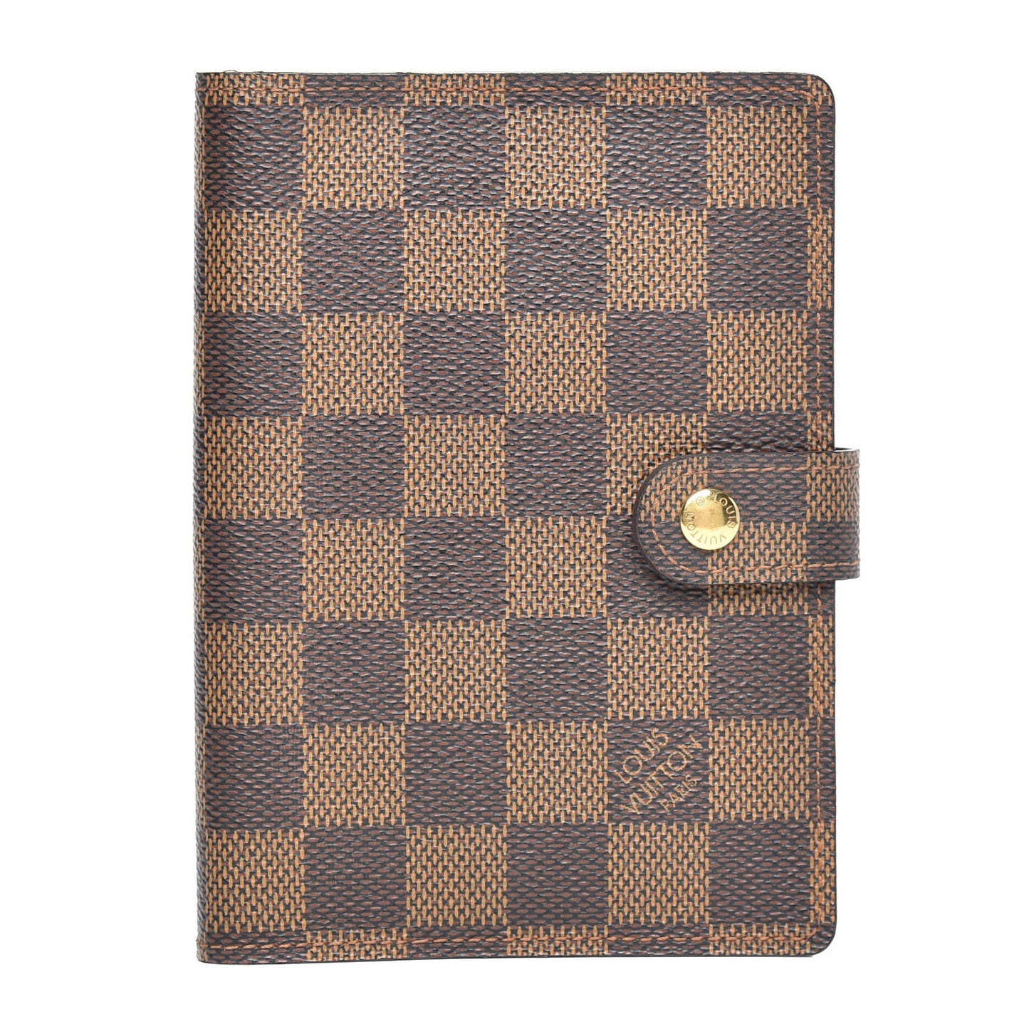 Damier Ebene Small Ring Agenda Cover