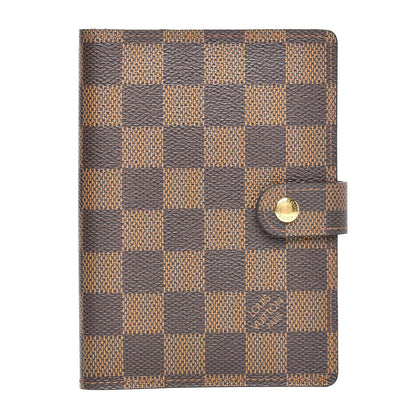 Louis Vuitton Damier Ebene Small Ring Agenda Cover 1 of 6