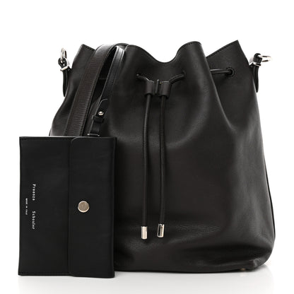 Proenza Schouler Calfskin Buffalo Large Bucket Bag Brown 3 of 14