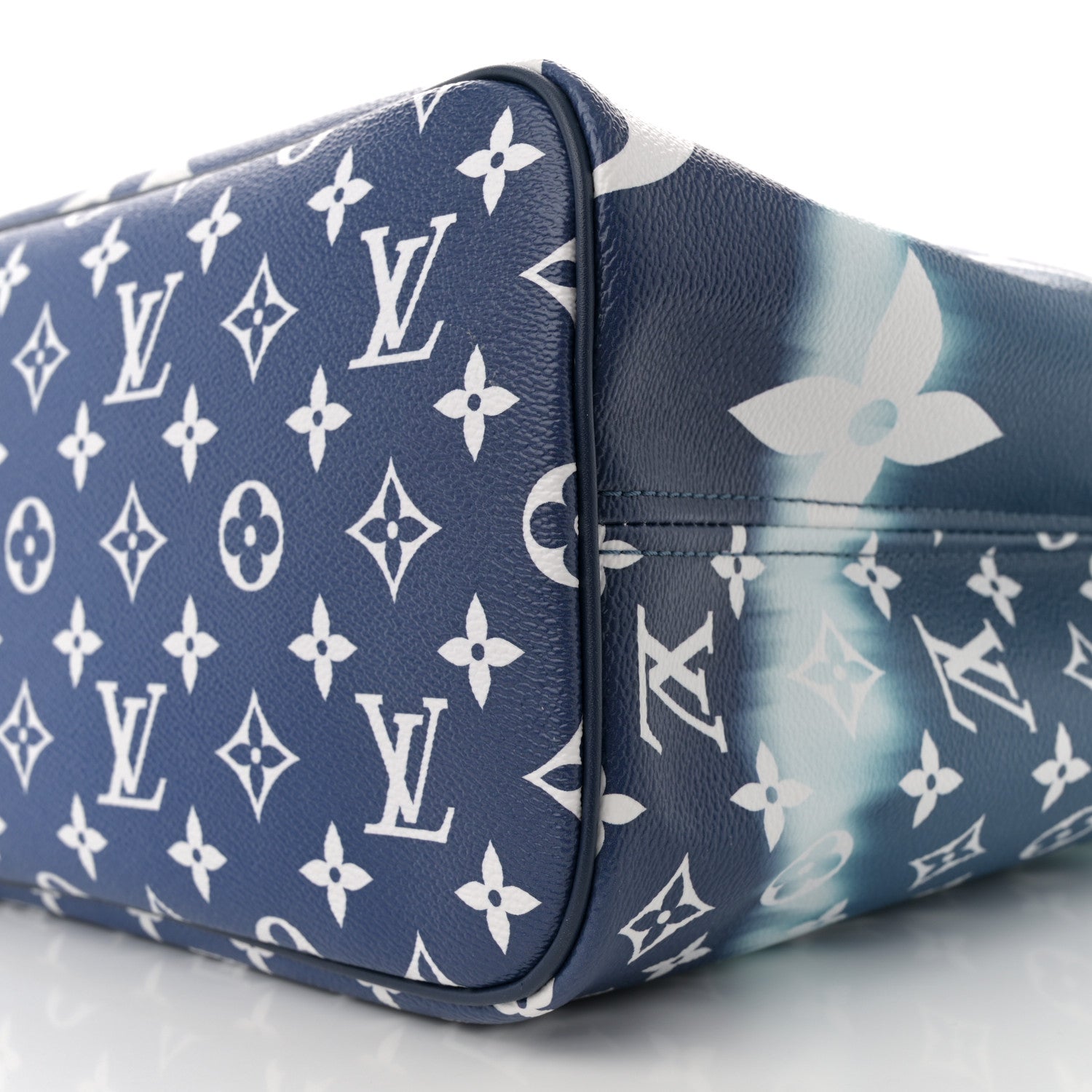 Louis Vuitton Monogram Escale Neverfull MM Blue 9 of 12