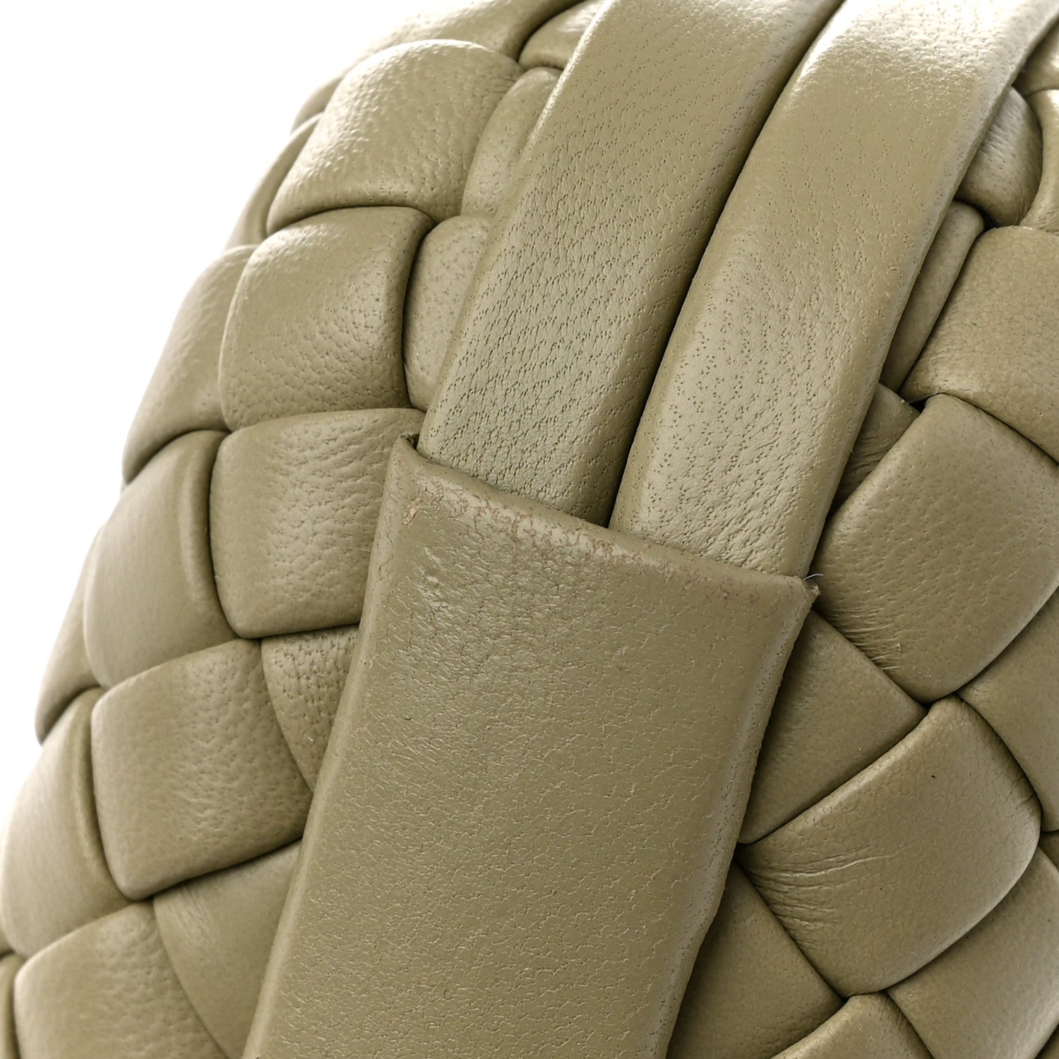 Bottega Veneta Nappa Intrecciato Minaudiere Knot Clutch Travertine 9 of 9