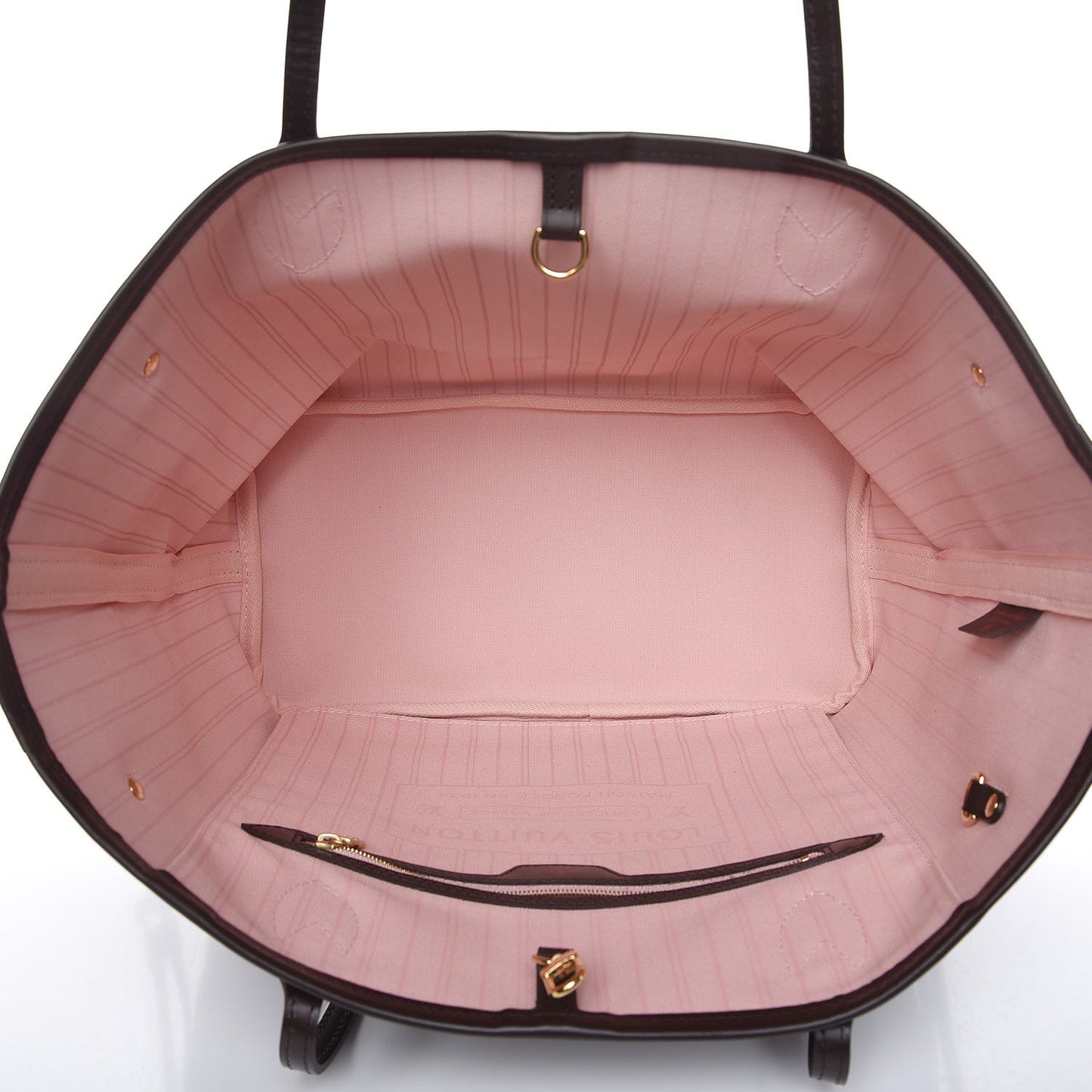 Damier Ebene Neo Neverfull MM Rose Ballerine