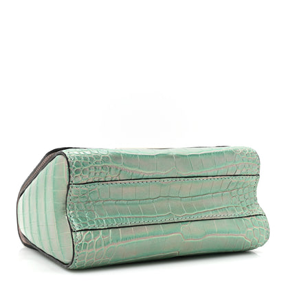 Louis Vuitton Alligator Mini Twist Shoulder Bag Turquoise 5 of 12