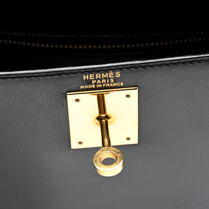 Hermes Box Kelly Sellier 28 Black 6 of 10