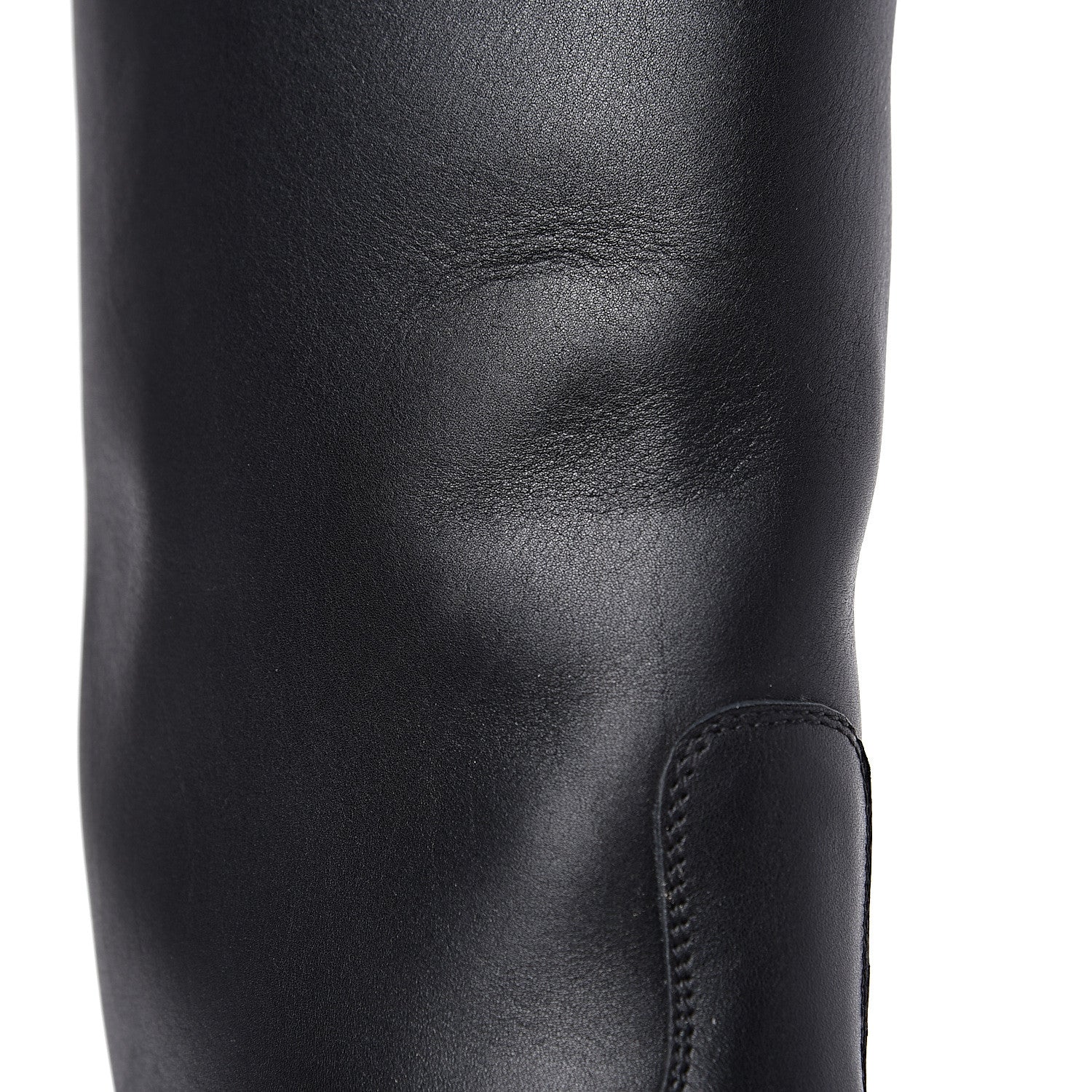 Hermes Box Kelly Jumping Boots 36.5 Black 10 of 11