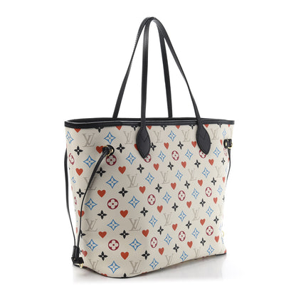 Louis Vuitton Game On Neverfull MM White 3 of 10