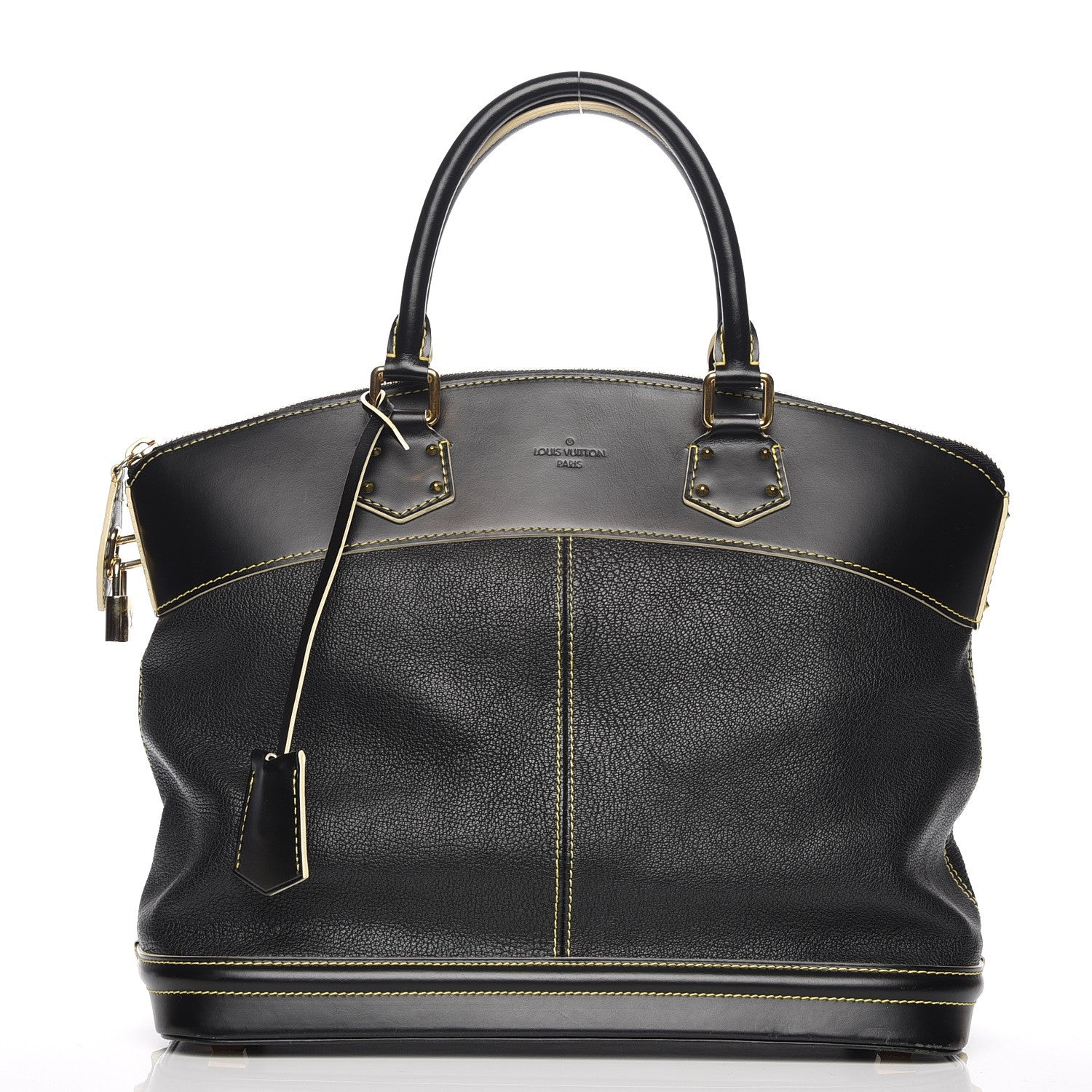 Louis Vuitton Suhali Lockit MM Black 1 of 7