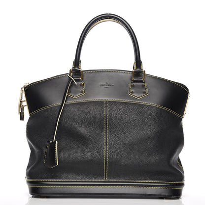 Louis Vuitton Suhali Lockit MM Black 1 of 7