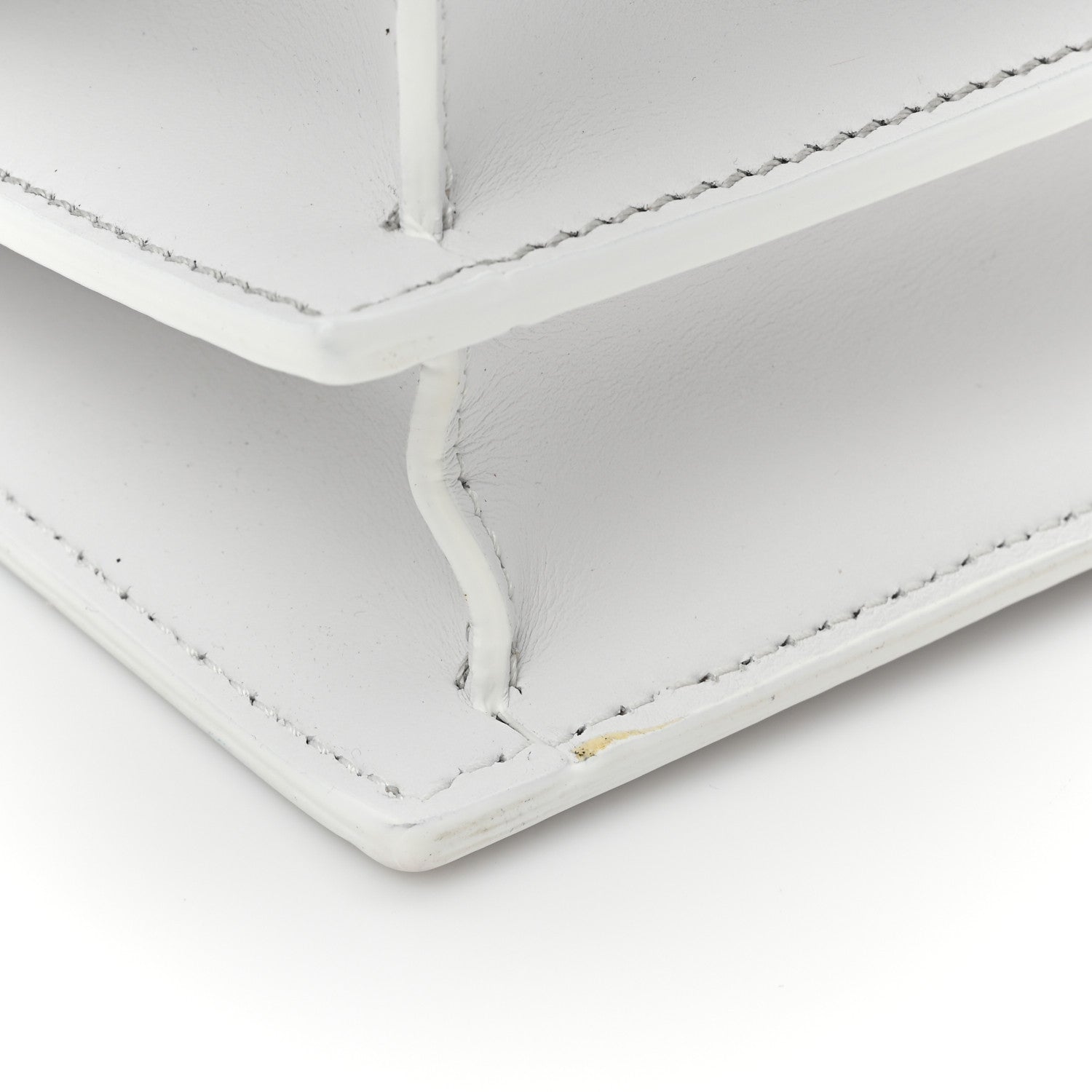 Off-White Calfskin Diag Binder Flap Bag White 11 of 13