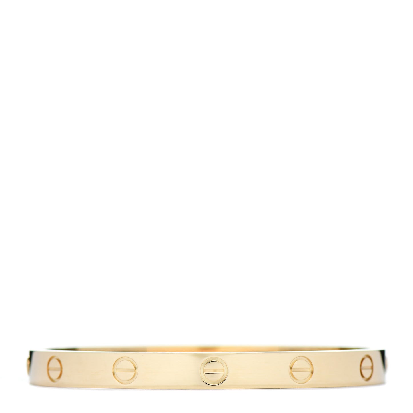 18K Yellow Gold LOVE Bracelet 17