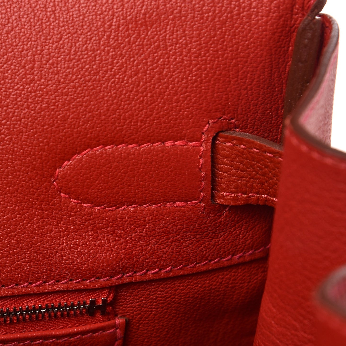 Togo Birkin 35 Rouge Casaque