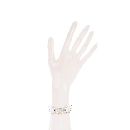 Hermes Sterling Silver Arabesque MM Bracelet 2 of 6