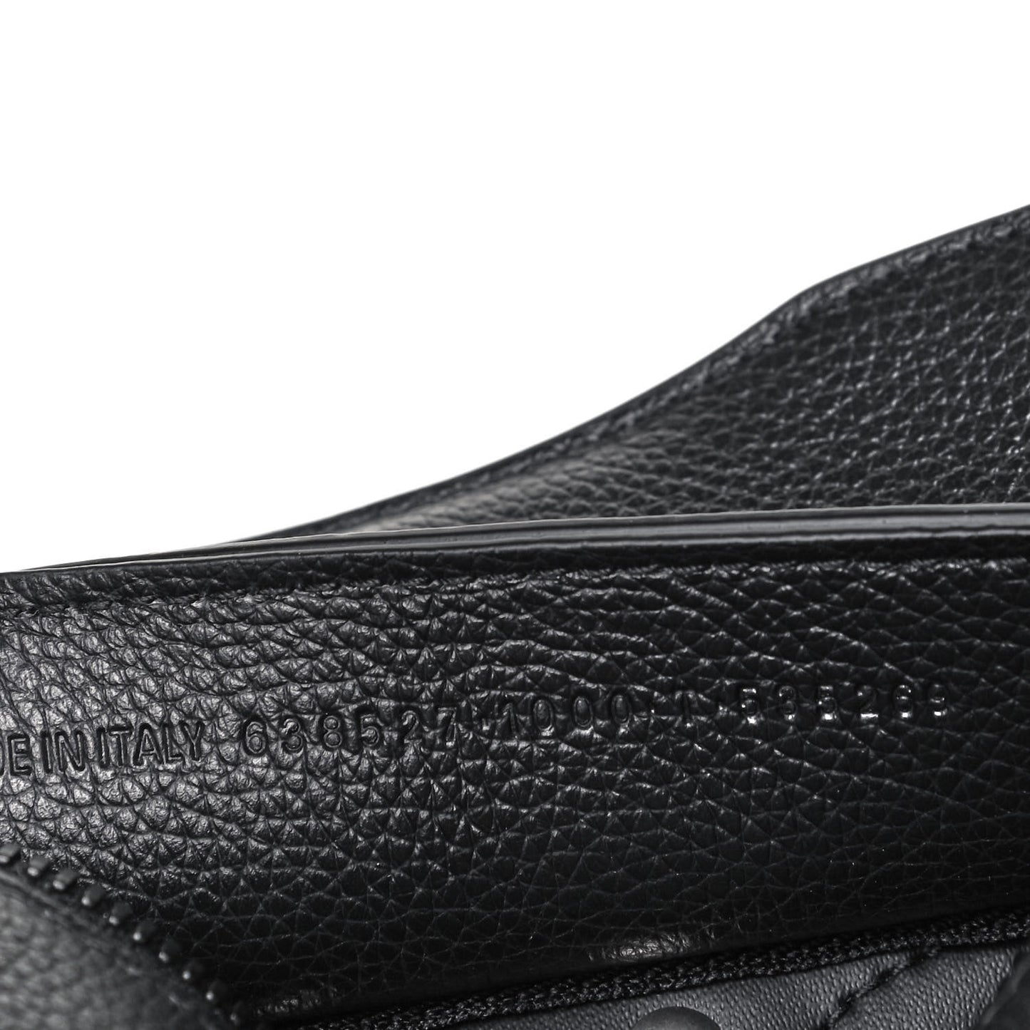 Grained Calfskin Neo Classic Black Hardware Nano City Crossbody Black