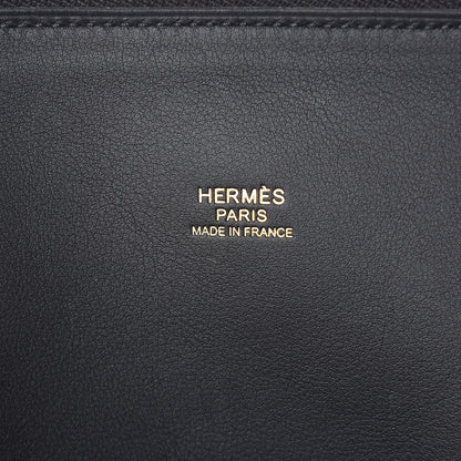 Hermes Taurillon Clemence Bolide 31 Black 6 of 9