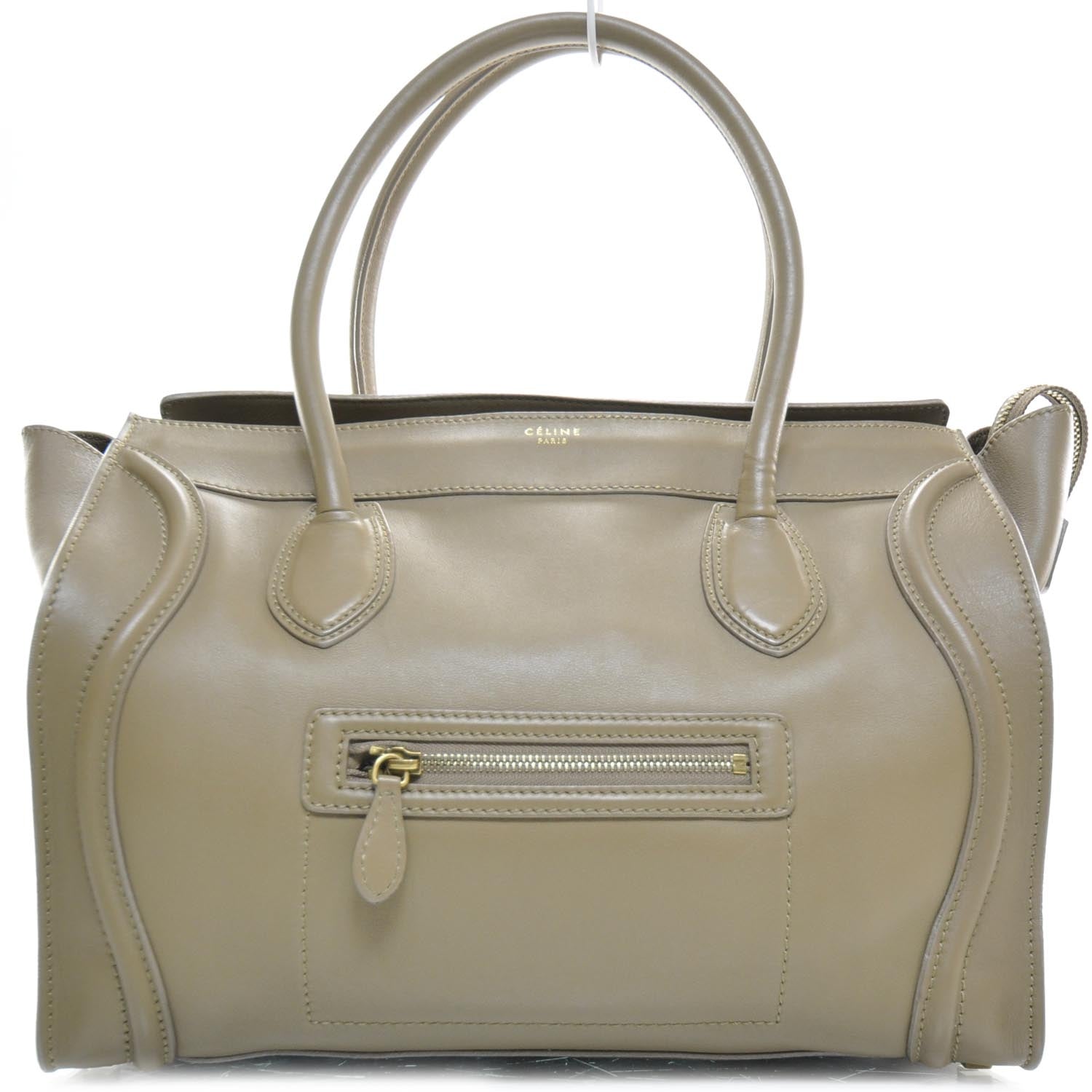 Celine Smooth Calfskin Shoulder Luggage Praline 1 of 1