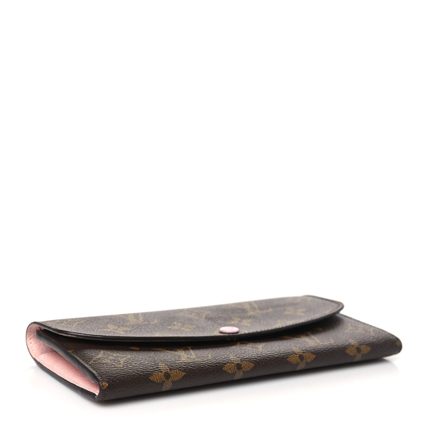Monogram Emilie Wallet Rose Ballerine