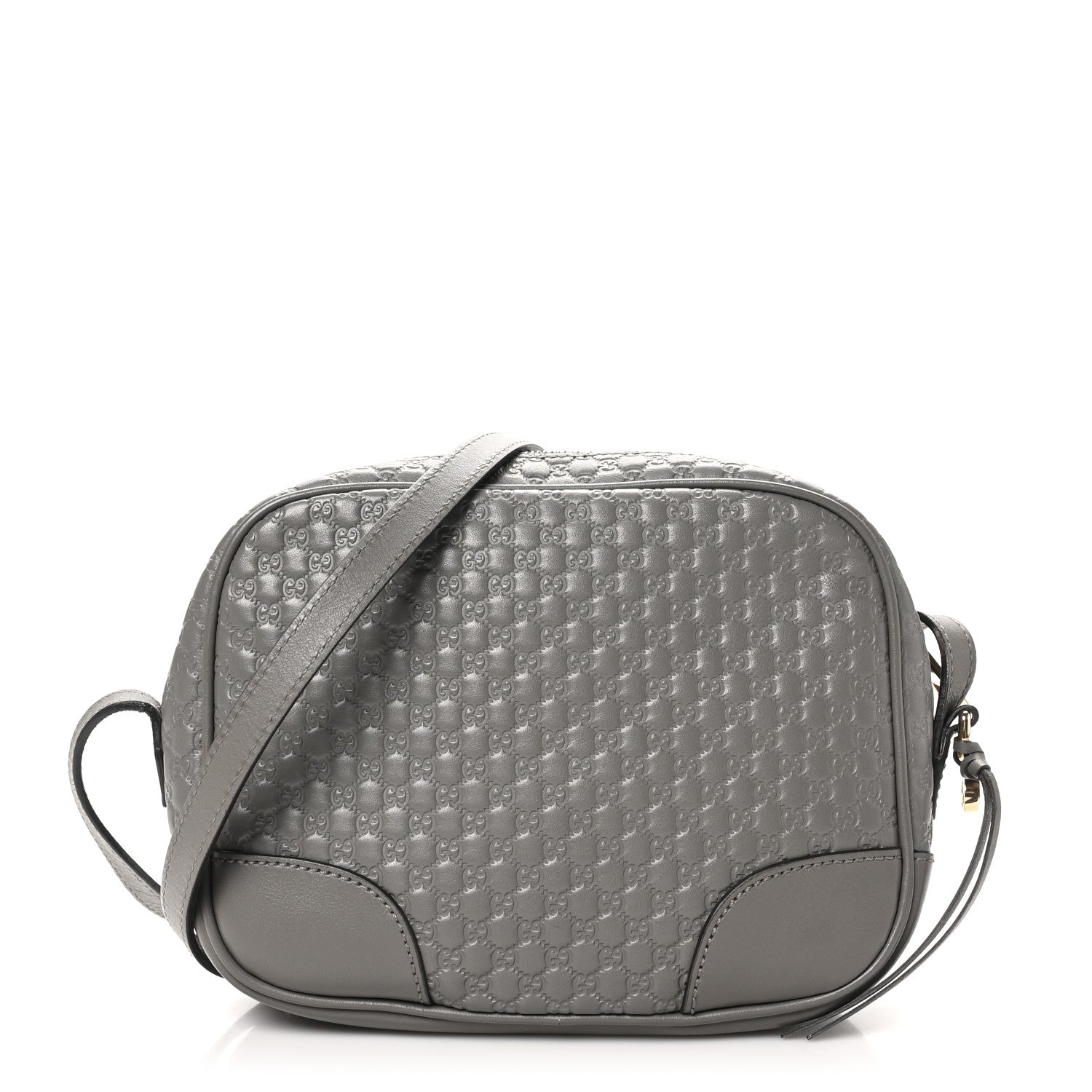 Gucci Microguccissima Mini Bree Messenger Bag Grey 1 of 11
