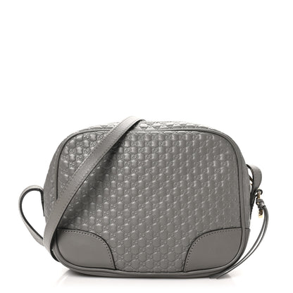 Gucci Microguccissima Mini Bree Messenger Bag Grey 1 of 11