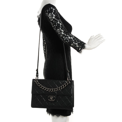 Chanel Caviar Quilted Large Retro Class Flap Black 2 of 9