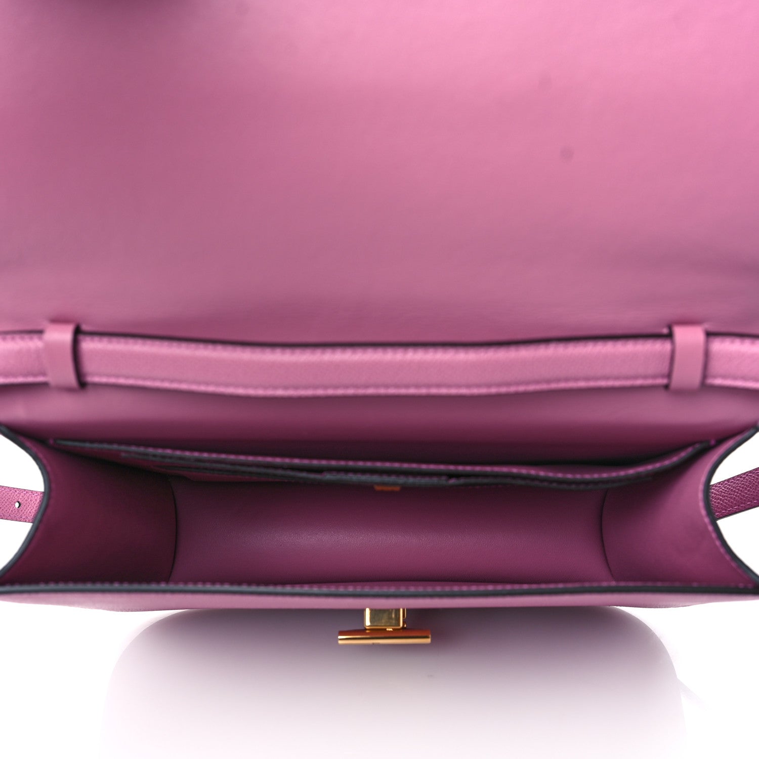 Salvatore Ferragamo Hammered Calfskin Gancini Crossbody Pink 6 of 8