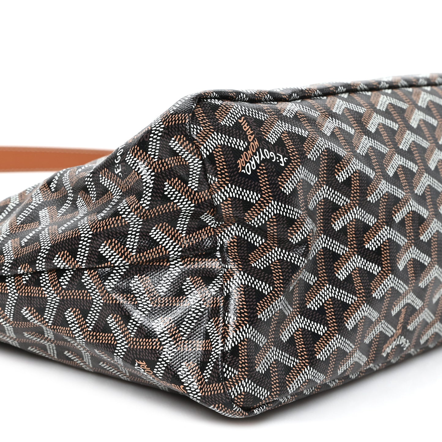 Goyardine Boheme Hobo Black Gold