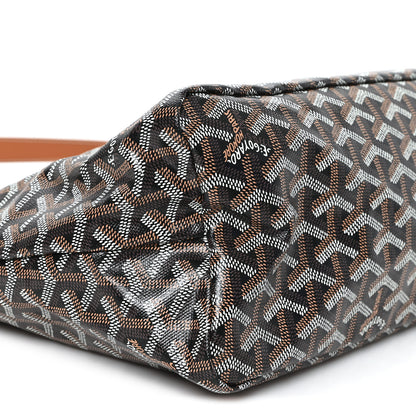 Goyard Goyardine Boheme Hobo Black Gold 10 of 11
