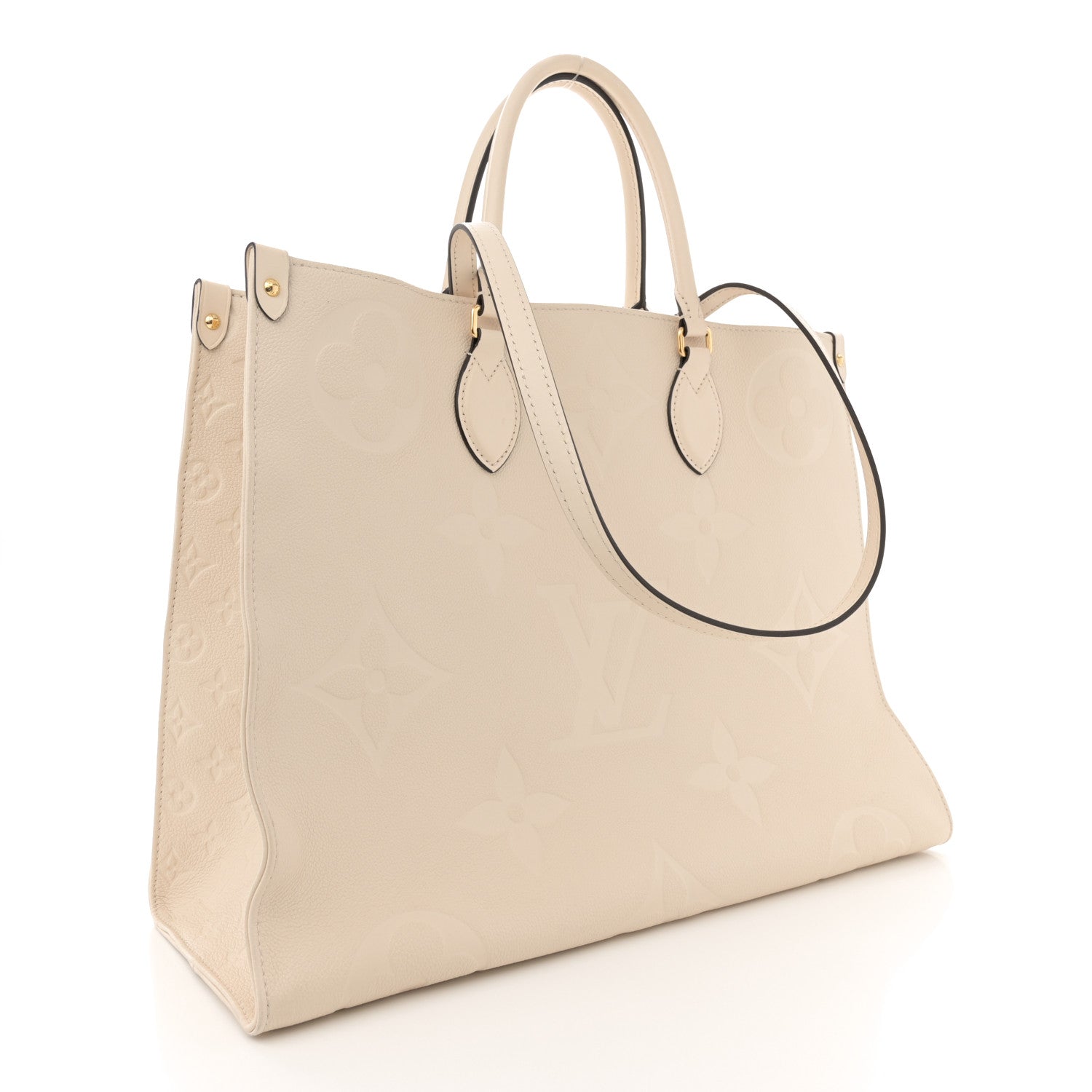 Louis Vuitton Empreinte Monogram Giant Onthego GM Creme 3 of 12