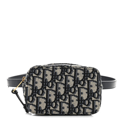 Christian Dior Oblique Belt Pouch Blue 1 of 10