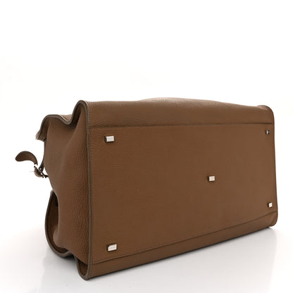 The Row Grained Calfskin Soft Margaux 17 Taupe 3 of 8