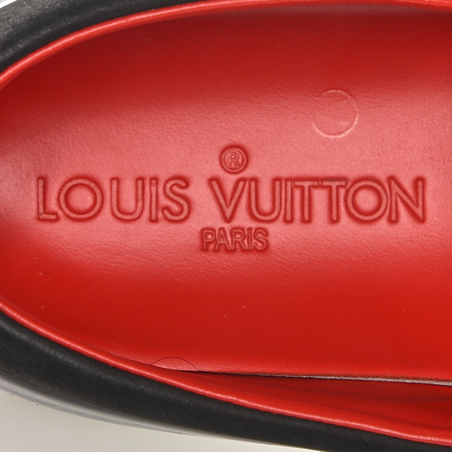 Louis Vuitton Patent Calfskin Canvas Catwalk Slip On 36 Leopard Black 18 of 22