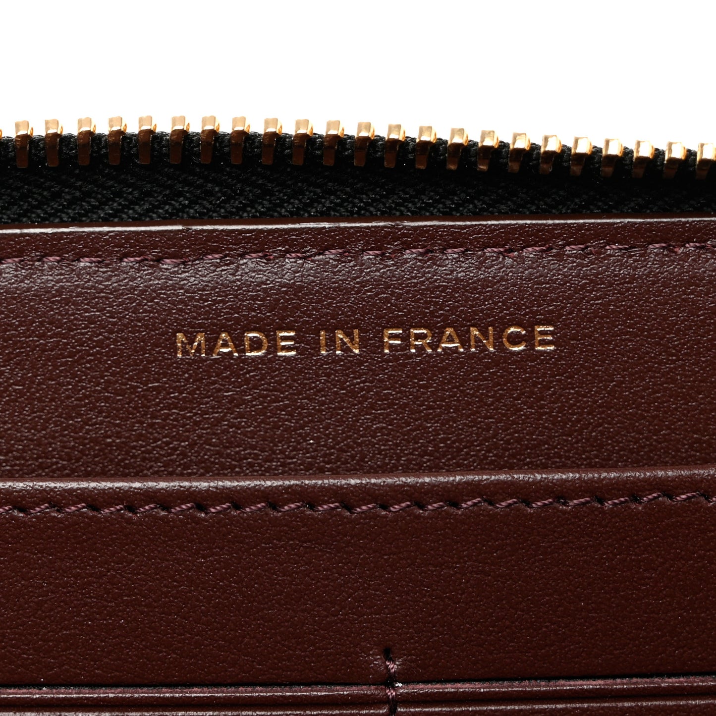Caviar Quilted Large Gusset Zip Around Wallet Black