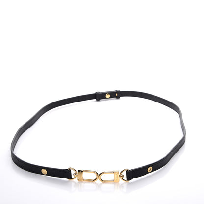 Louis Vuitton Calfskin Neonoe Shoulder Strap Black 3 of 4