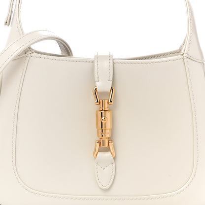 Gucci Boarded Dyana Lux Calfskin Mini Jackie 1961 Hobo Mystic White 7 of 10
