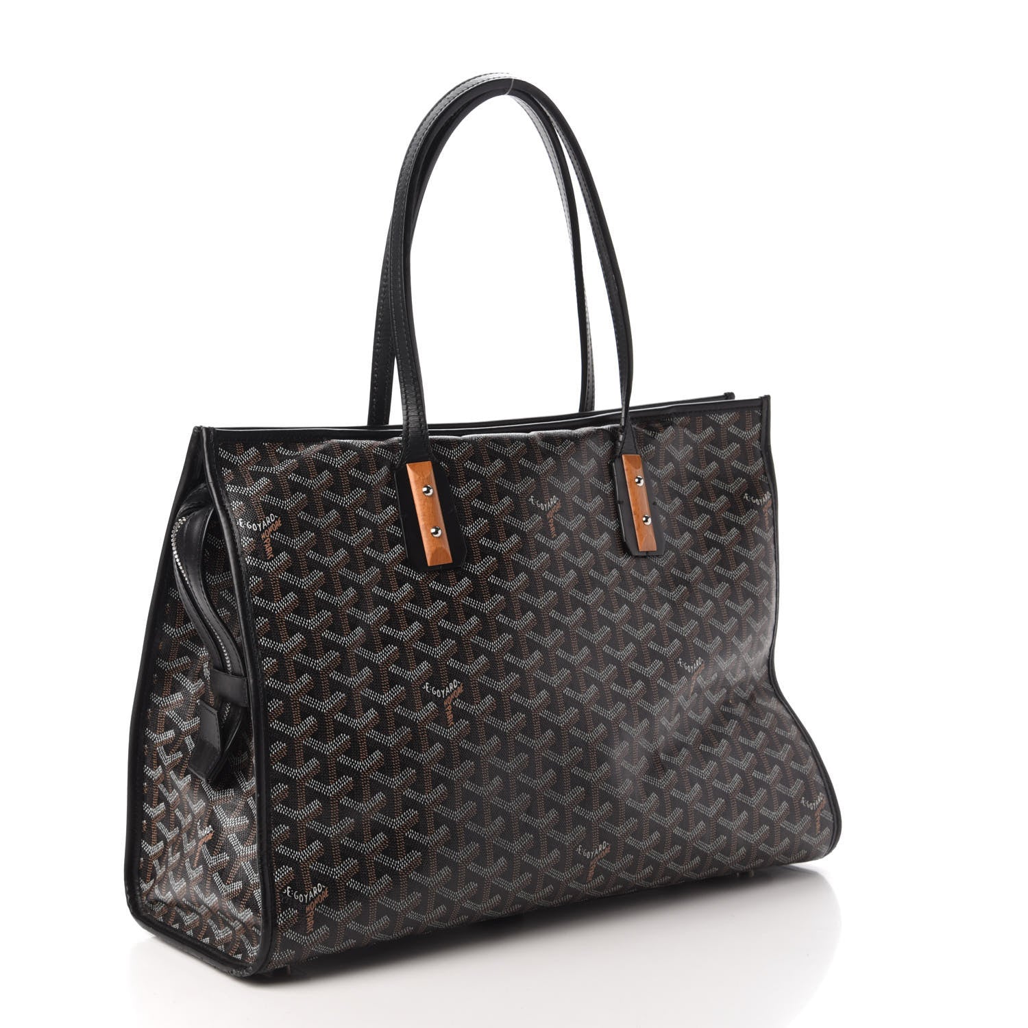 Goyard Goyardine Marquises Tote Black 3 of 10