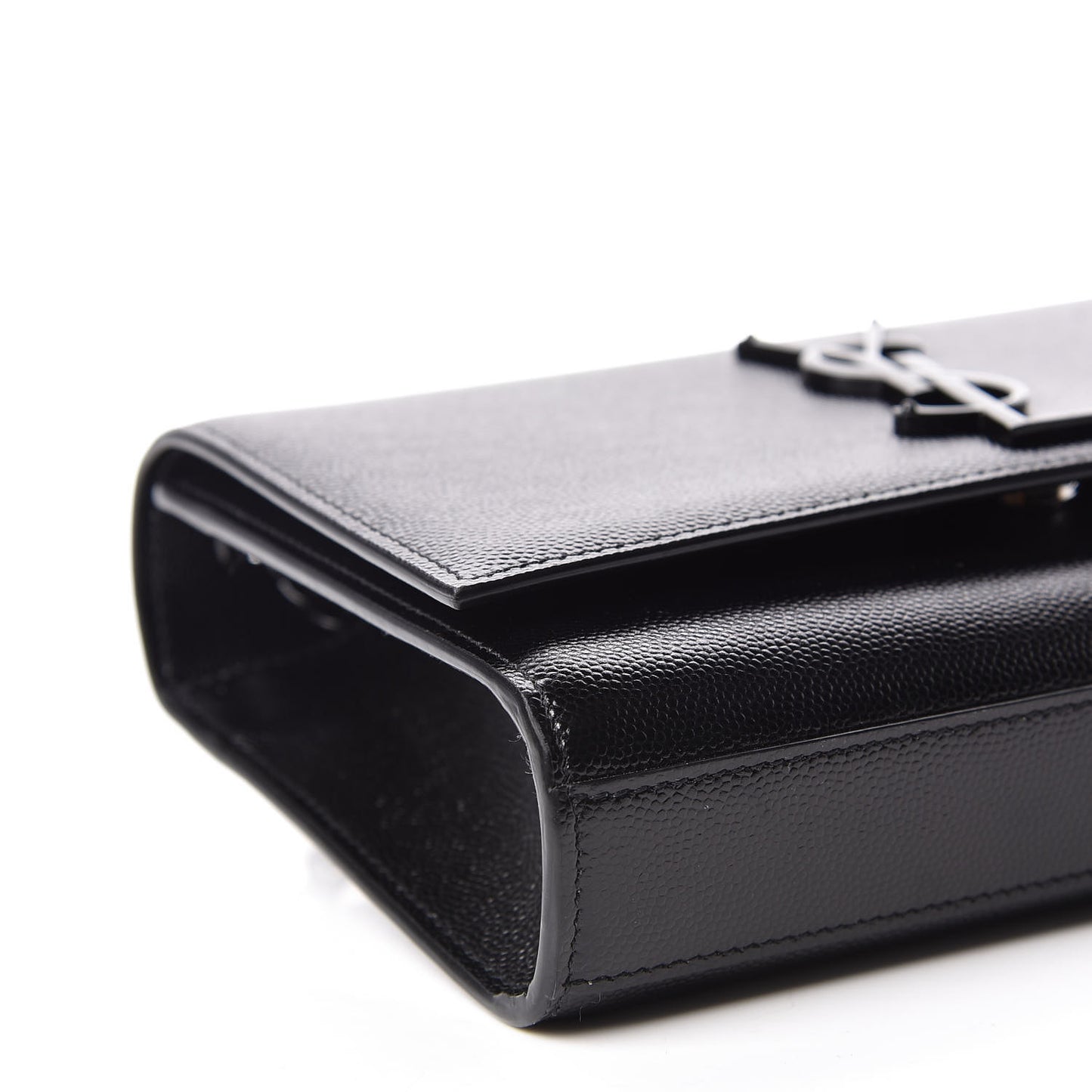 Grain De Poudre Small Monogram Kate Satchel Black