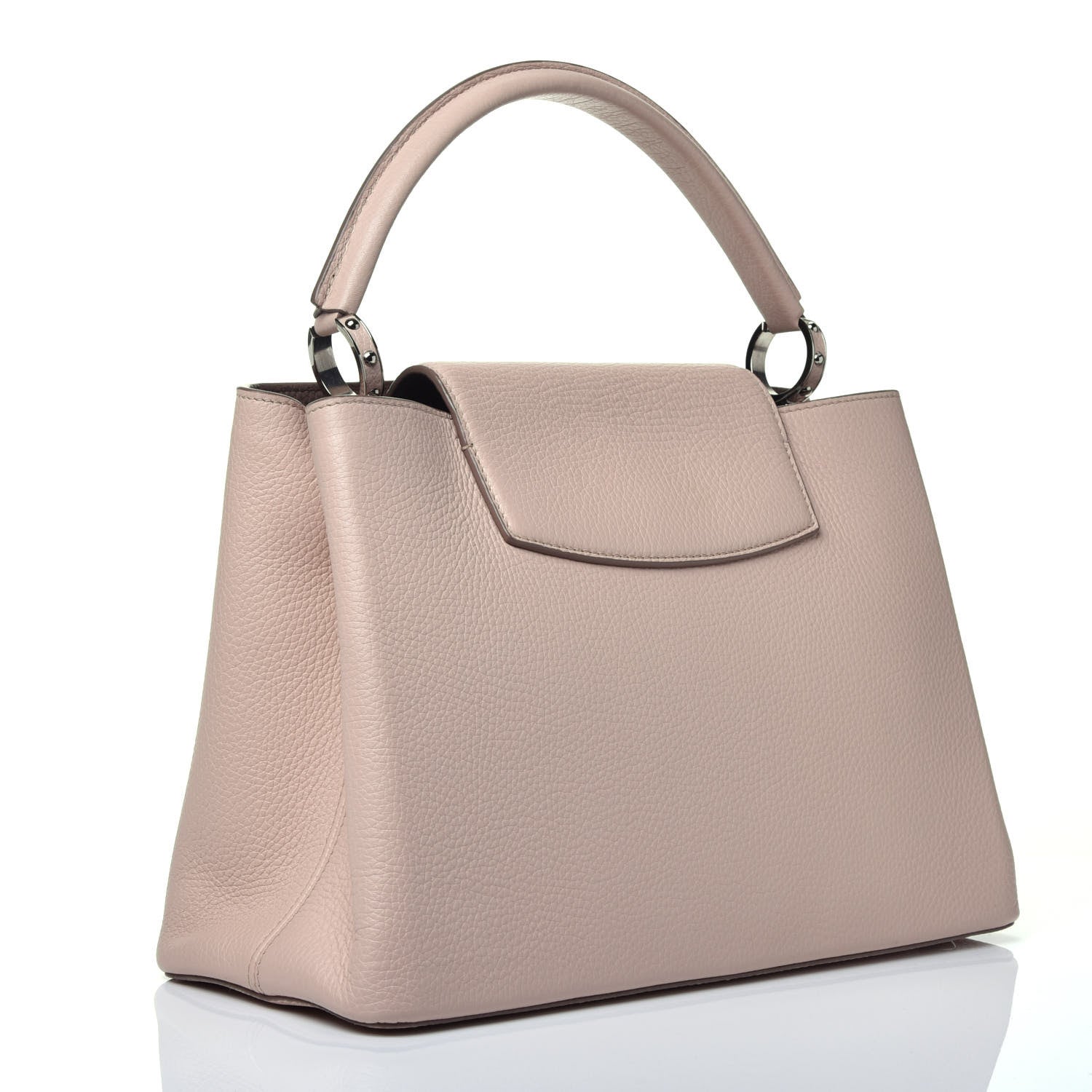 Louis Vuitton Taurillon Capucines MM Petale 3 of 9