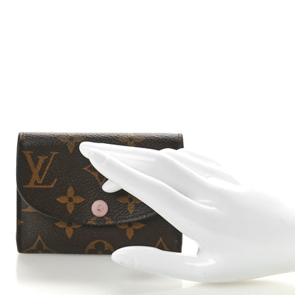 Louis Vuitton Monogram Rosalie Coin Purse Rose Ballerine 2 of 8