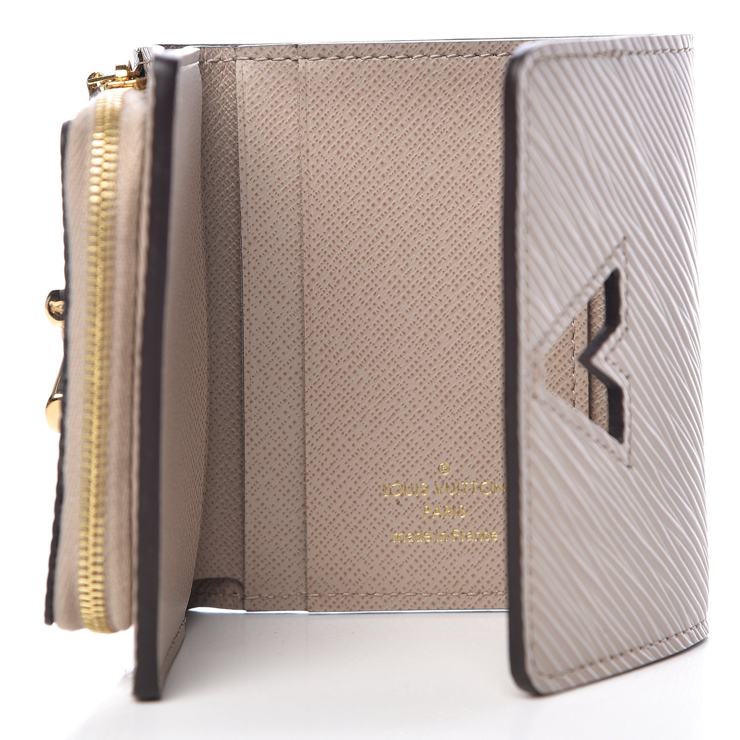 Epi Twist Compact Wallet Galet