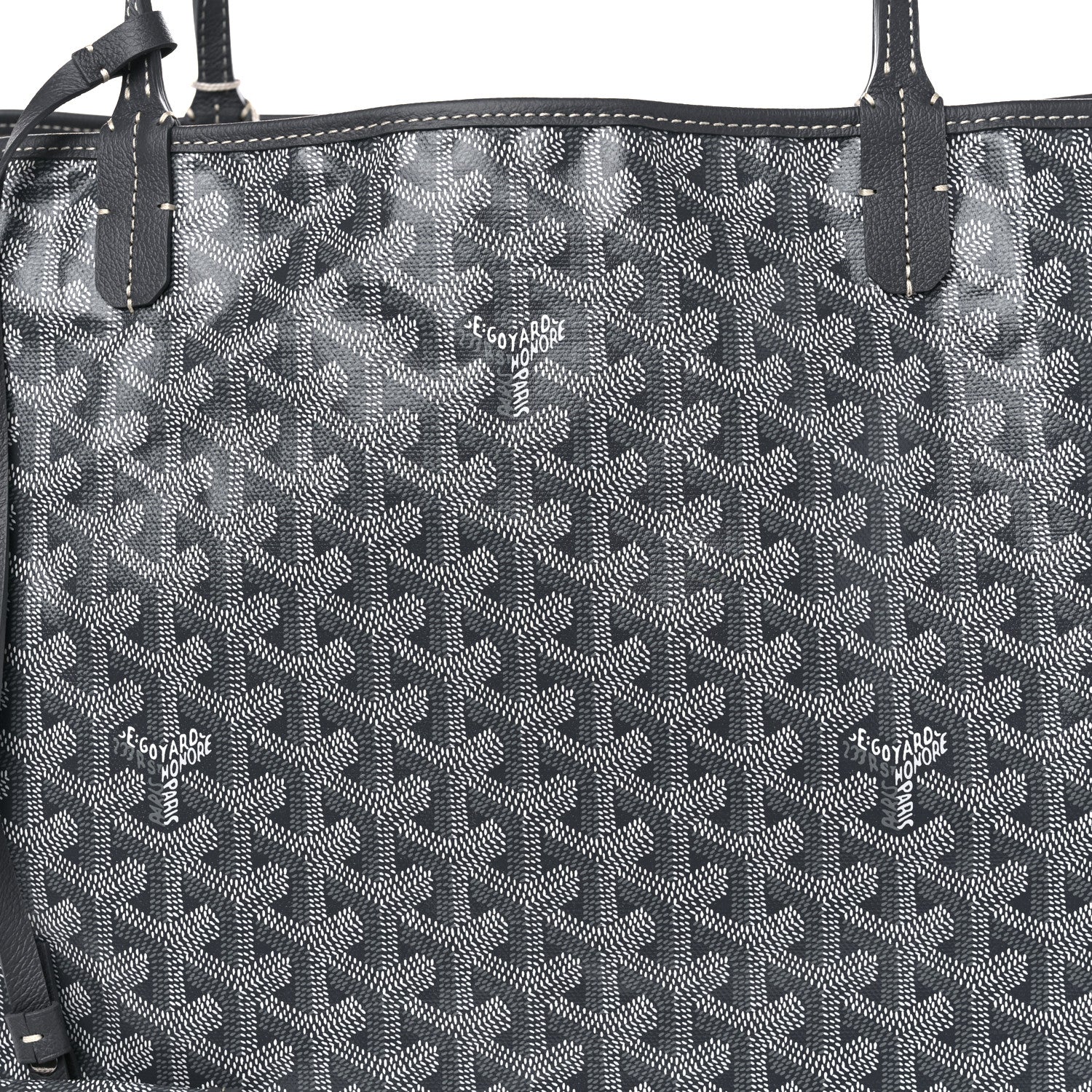 Goyard Goyardine Saint Louis GM Grey 9 of 11
