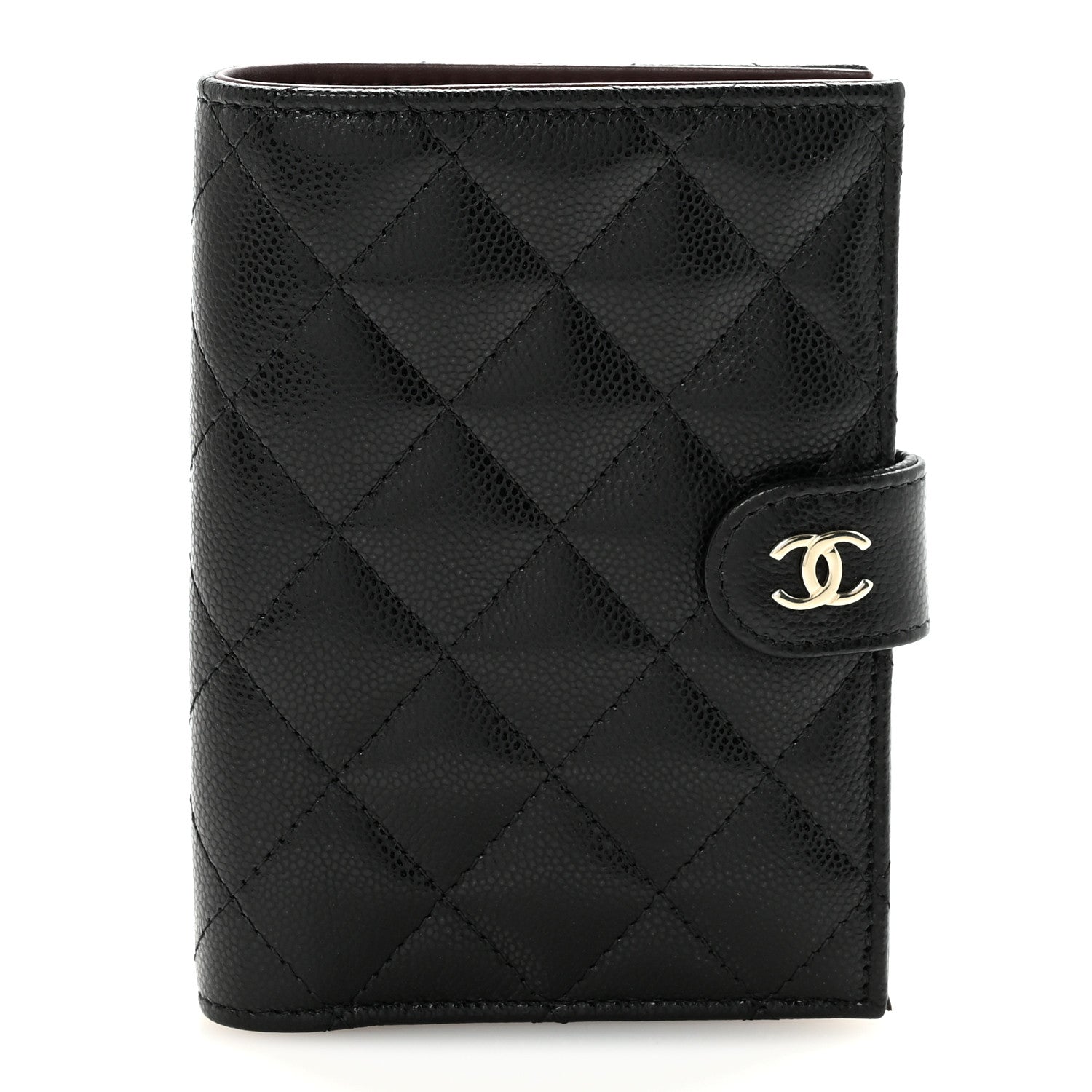 Chanel Caviar Quilted Passport Holder Black 1 of 8