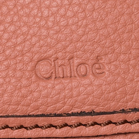 Chloe Calfskin Medium Marcie Satchel Coral 11 of 11