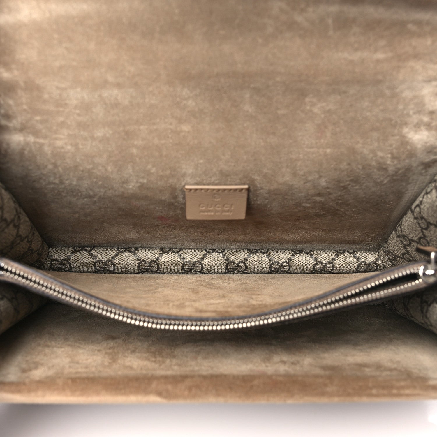 Gucci GG Supreme Monogram Small Dionysus Shoulder Bag Taupe 5 of 9