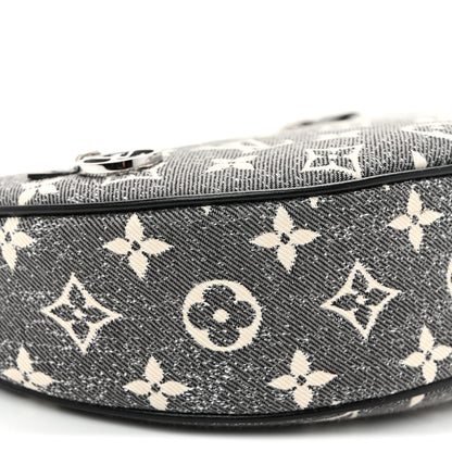 Louis Vuitton Monogram Jacquard Denim Loop Black 8 of 9