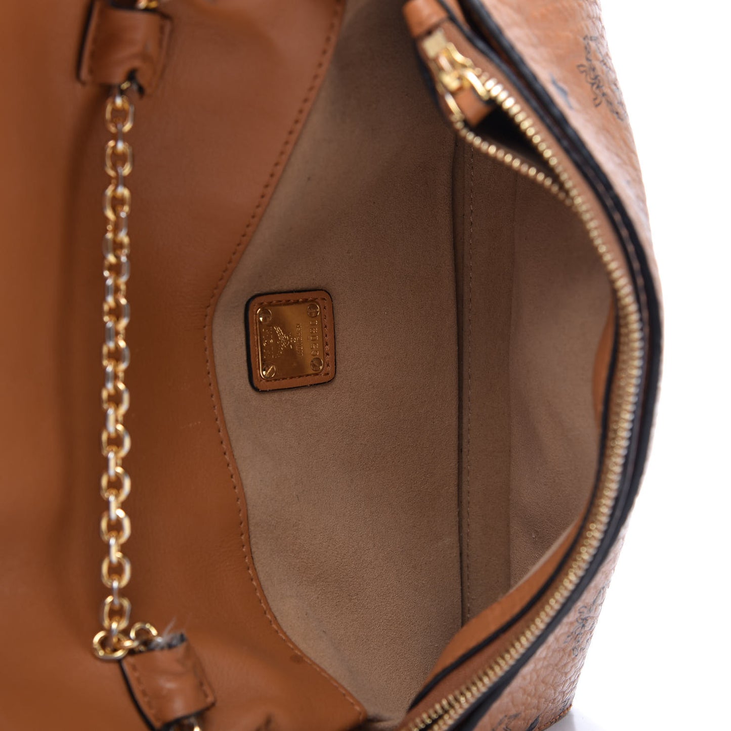 Visetos Small Millie Crossbody Bag Cognac
