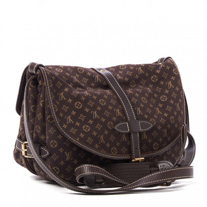 Louis Vuitton Monogram Mini Lin Saumur Ebene 3 of 9