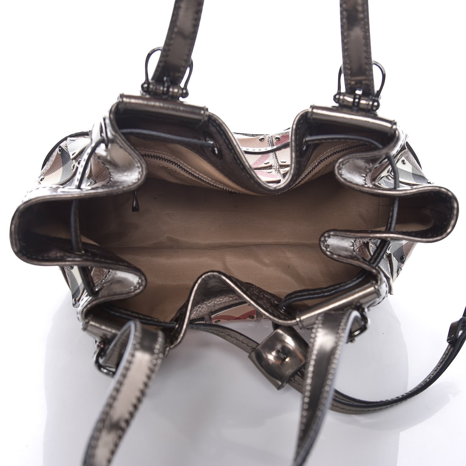 Burberry Prorsum Super Nova Warrior Studded Hobo Metallic 5 of 19
